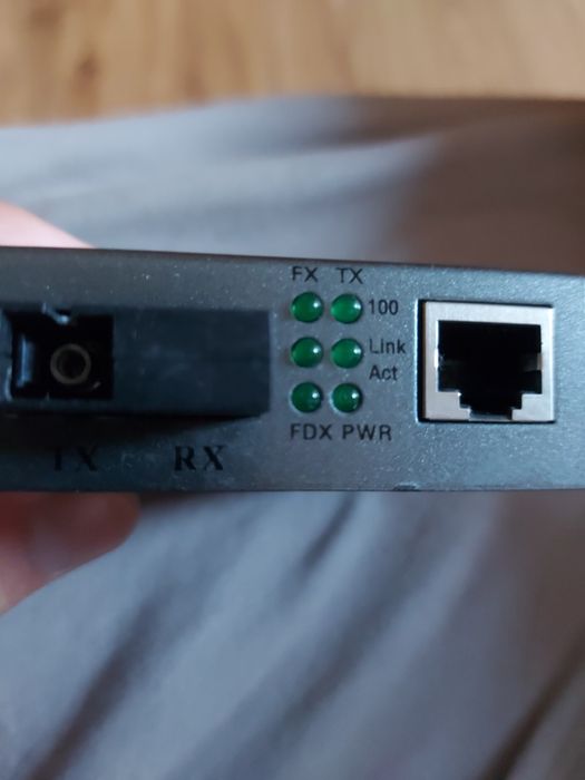 Media converter fibra