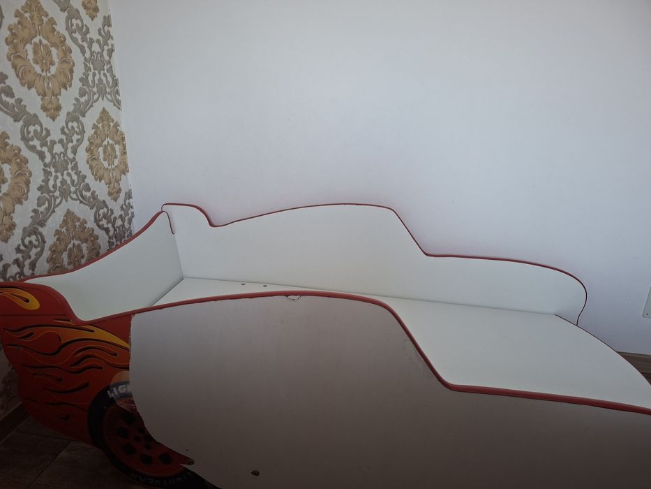 Pat copii mașina  fară saltea 160×80