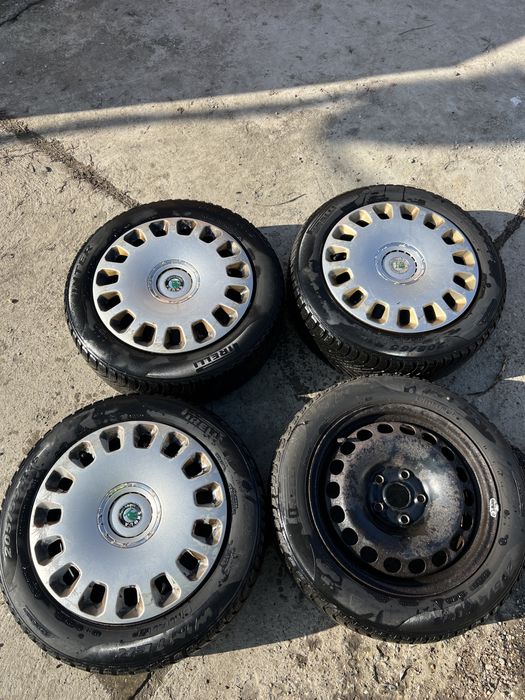 4 pirelli iarna 5x112            205/55/16R