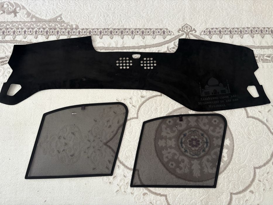 Накидка на панель и шторки на Черри Тиго 4
