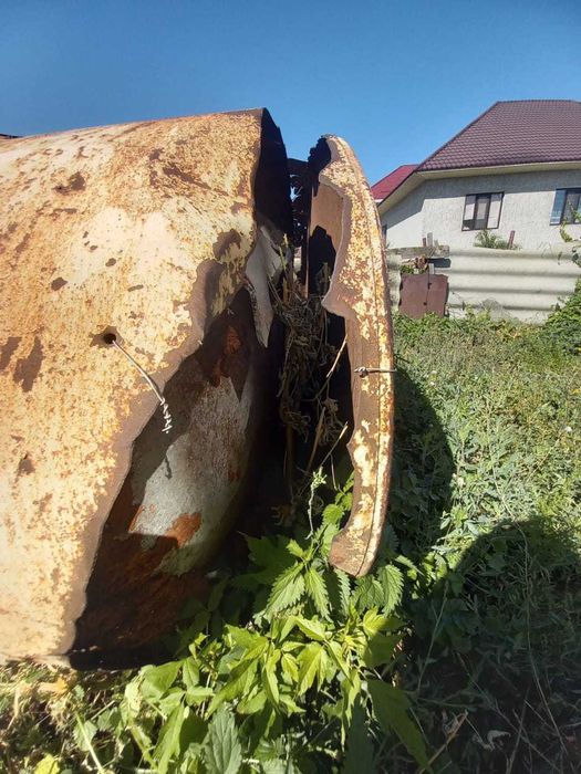 Продам алюминивую бочку