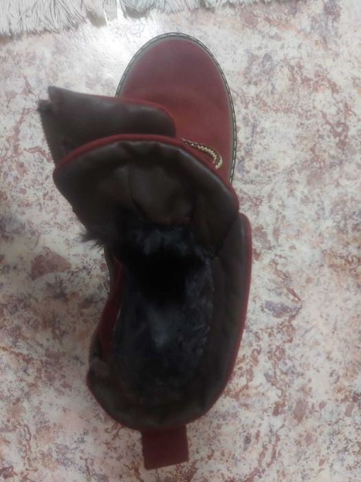 Ботинки зимнии детские, б/у, 33р.