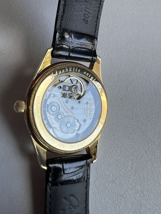 18 k aur Glashutte Original Senator Chronometer cal.12.50 Editie Limitata