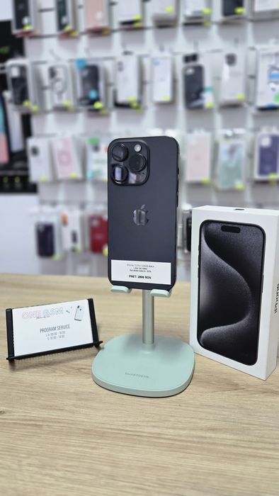iPhone 15 Pro 128GB Black – Second-Hand in stare excelenta