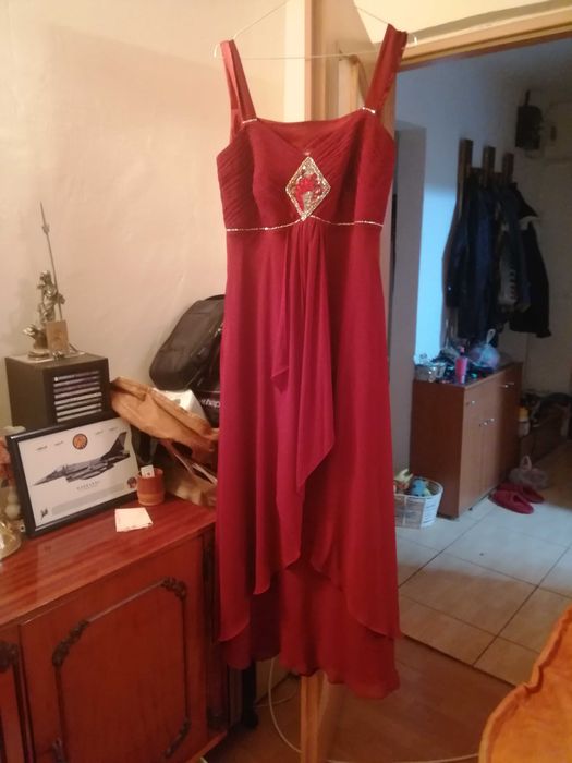 Rochie de seara vișinie talie 44