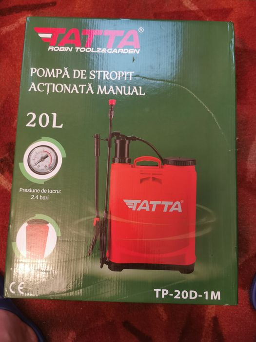 Pompa de stropit Vermorel 20 L Tatta Nou