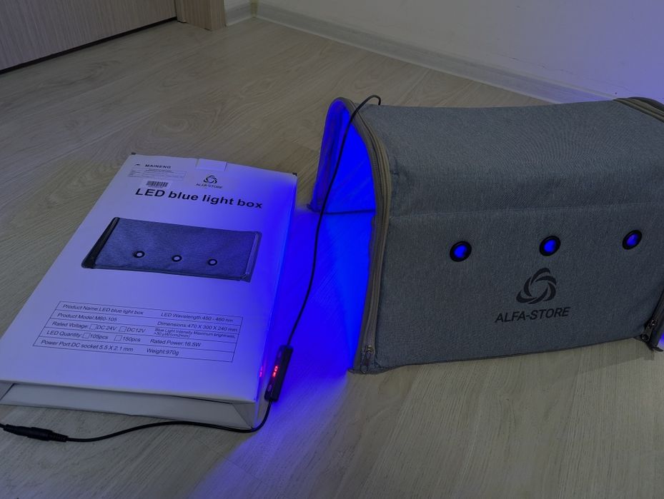 Фотолампа от желтушки