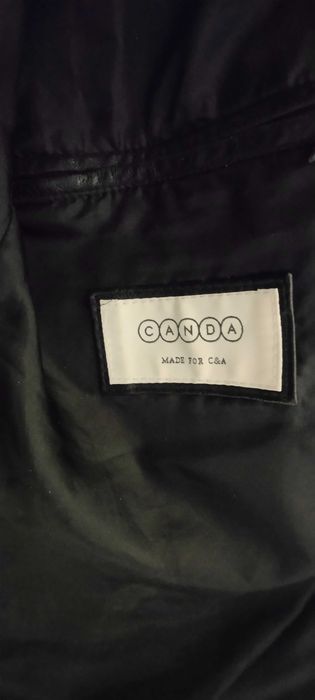 Куртка винтажная кожаная