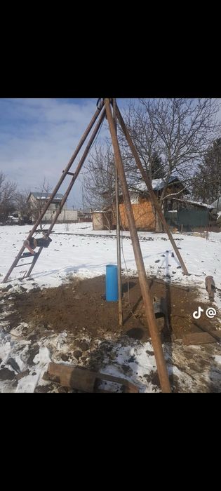 Foraje puțuri ,prelungire fântâni,denisipare curățare puțuri fantani