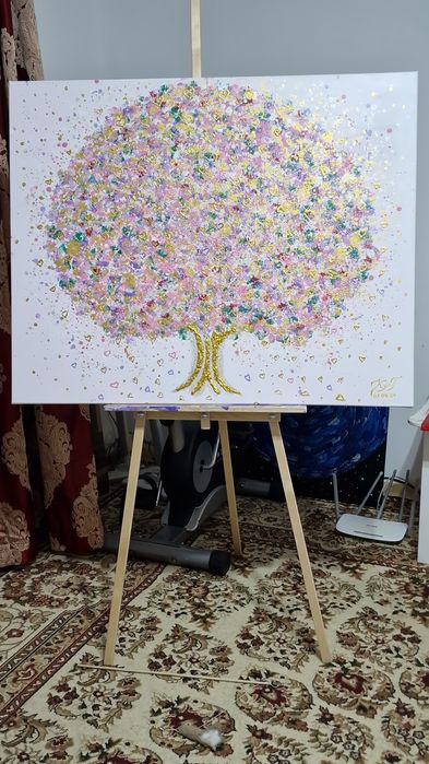 Картина "Дерево любви" 100х80