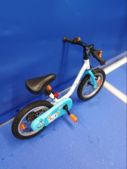 Bicicletă 14" 100 Arctic - produs resigilat - (SecondHand) Decathlon