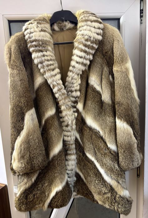 Blana naturala de iepure - moale, calduroasa, stare excelenta