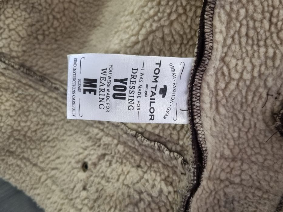 Geaca Tom Tailor blana ecologica