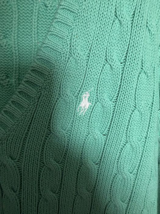 Ralph Lauren Pulover Verde Marin M