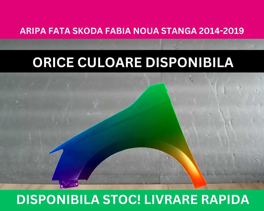Aripa fata VW Golf 6 VI Hatchback Negru,Alb,Albastru,Rosu,Gri NOUA