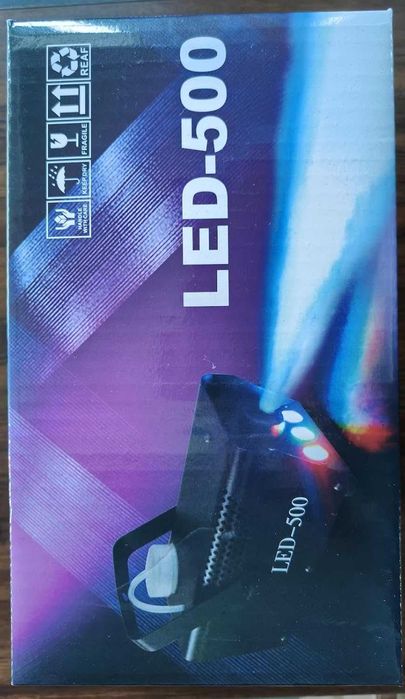 Bilisder Smoke Machine 500 W с RGB LED, машина за дим