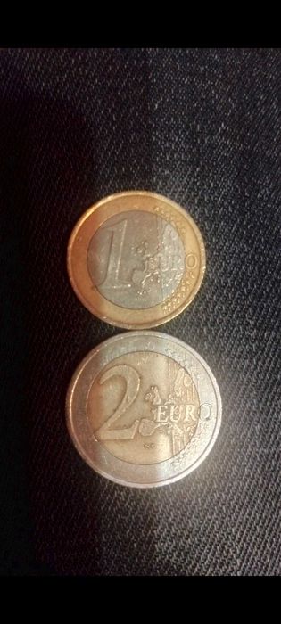 Редки евро монети два броя
