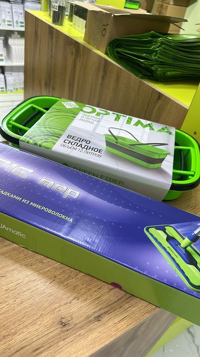 гринвэй швабра универсальный с ведром