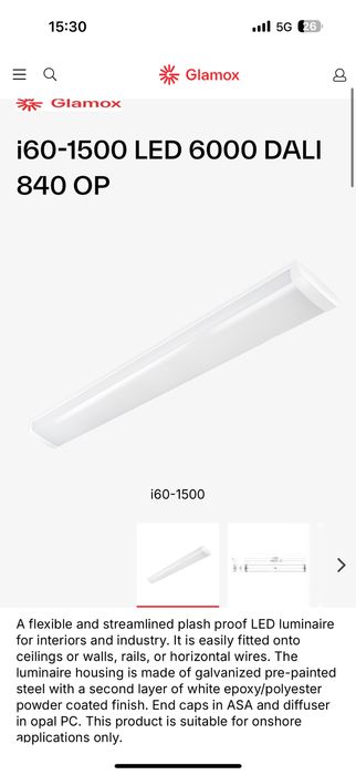 lumini led industriale