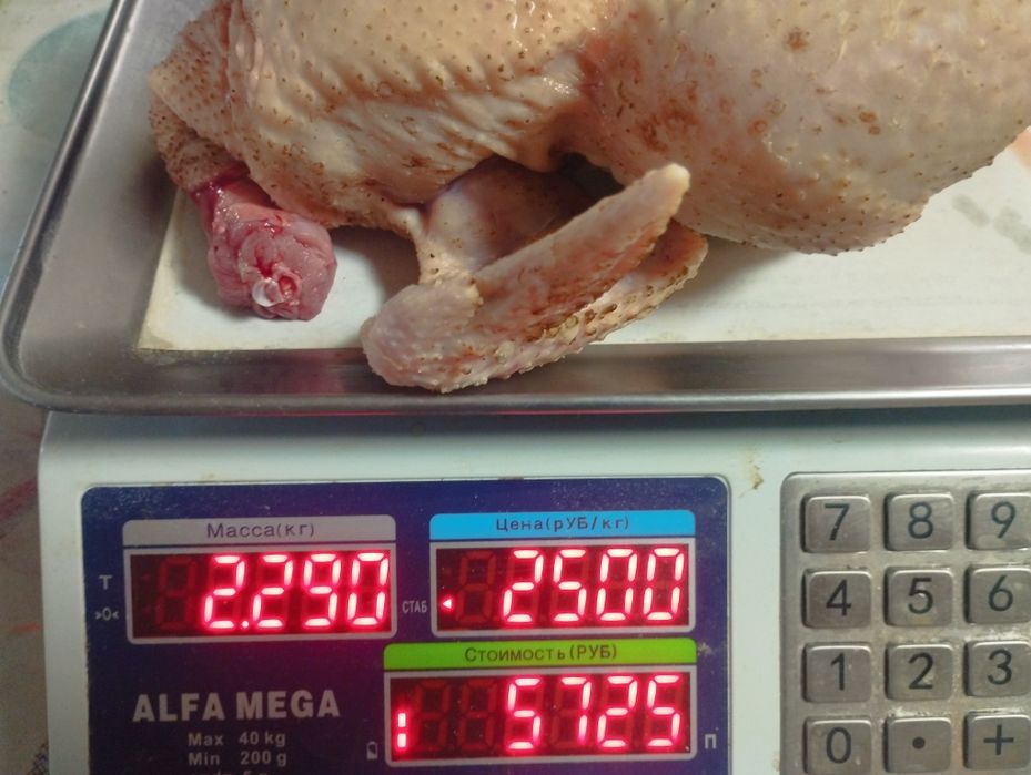 Продам мясо домашних бройлеров