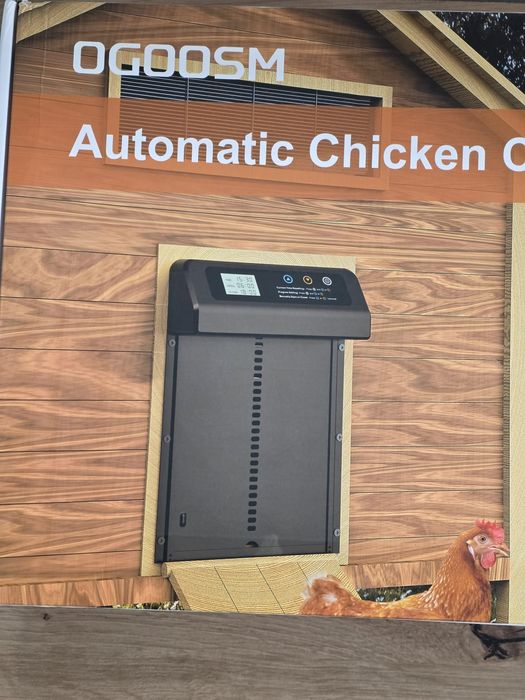 Ușița Automata Coteț Găini cu programare