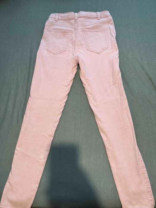 Дънки Bershka - бледолилави