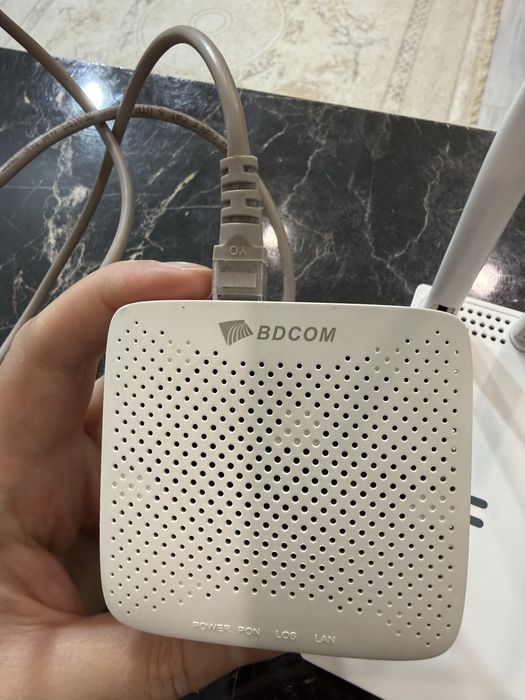 Продам оптический терминал BDCOM + Wi-fi роутер Netis