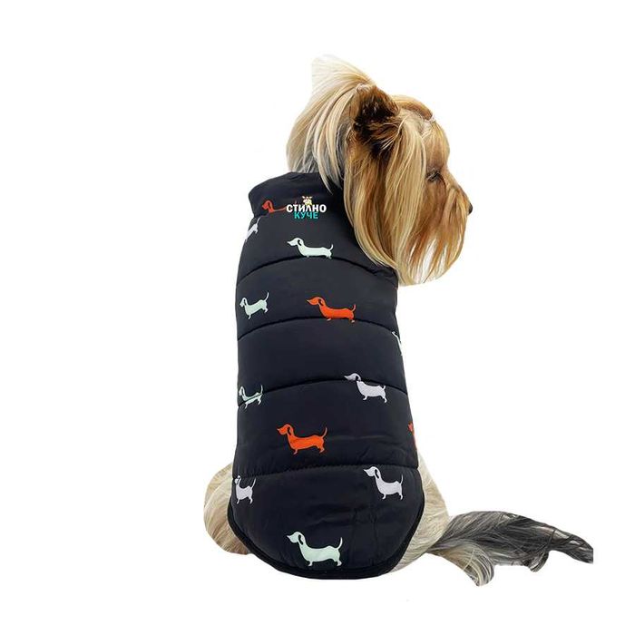 Кучешко зимно яке Дреха за куче Кучешка дреха Кучешки зимен елек
