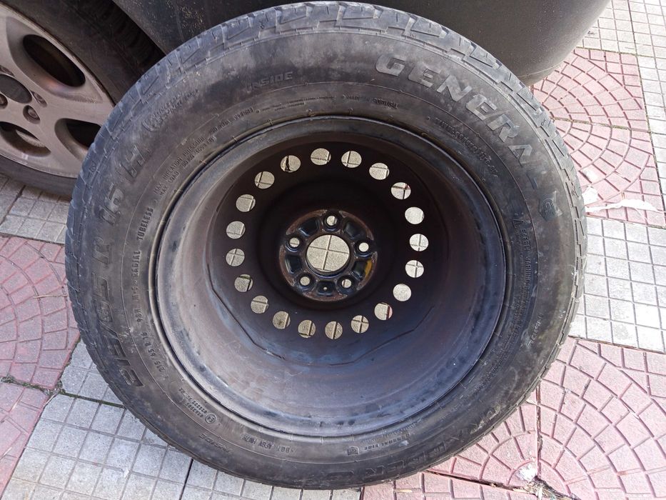 резервна гума патерица Нисан Рено Дачия Дъстър 16 цола, крик, кука