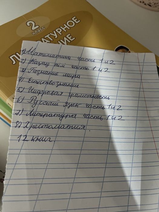 Продам книги 2 класс в хорошем состоянии