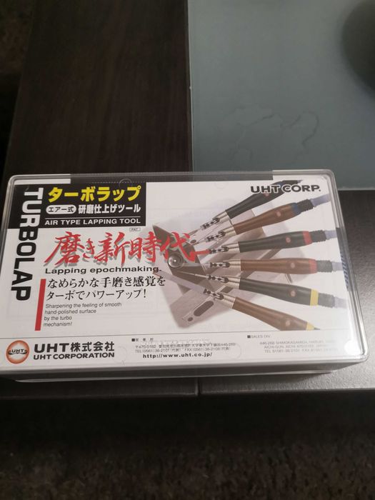 Turbo lap TLL-07 Aparat pneumatic de pilire/lustruire pila