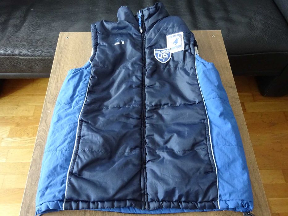 NEW BALANCE Geaca Jacheta Sacou Vesta cu Gluga a Intoarce Albastru M