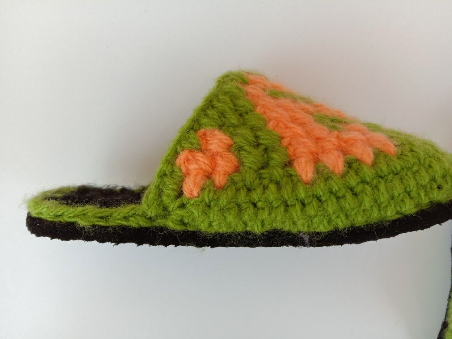 Детские теплые тапочки