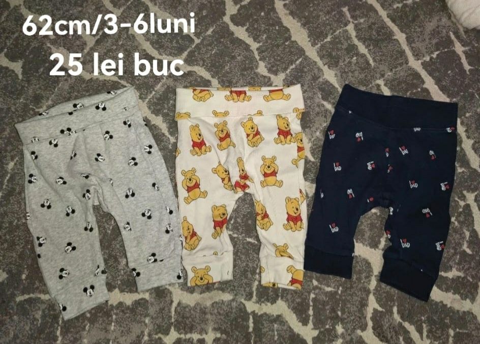 Pantaloni,geci,bluzițe 3-6luni