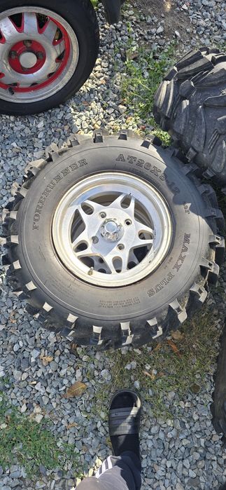 Vand roti atv 4x110 complet echipate
