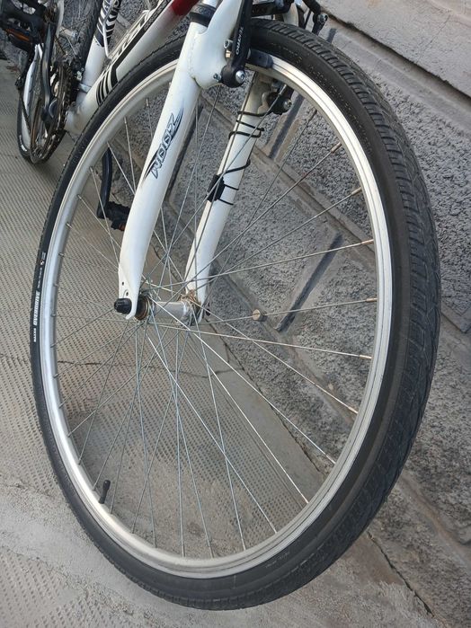 Bicicletă Trekking/Cross Balance Cross Rider – Jante Duble, Cauciucuri NOI Maxxis Kevlar, Schimbătoare Shimano