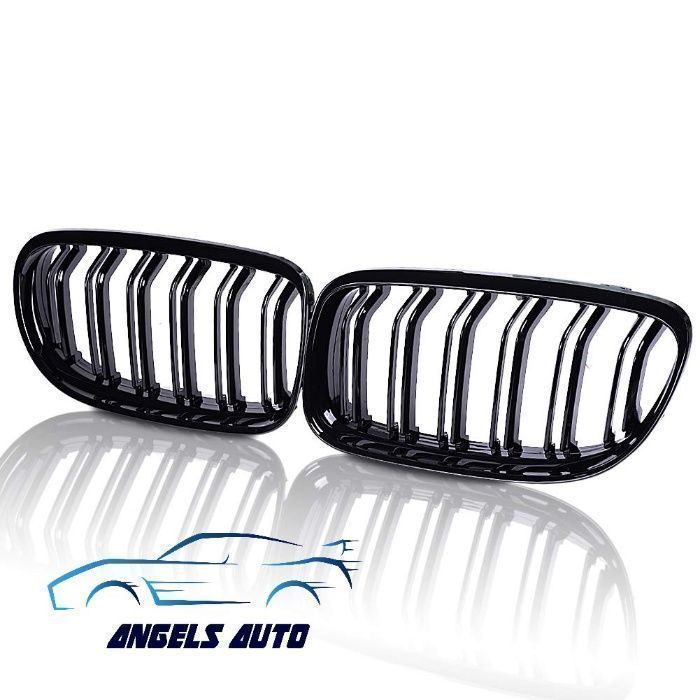 Grile BMW Seria 3 E90 E91 (2008-2011) Negru Lucios import Germania