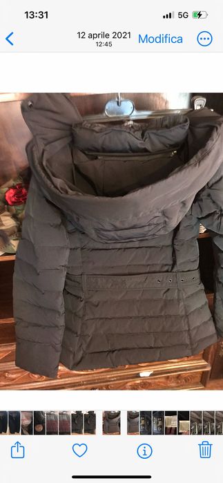 Geacă iarnă cu puf Woolrich originală