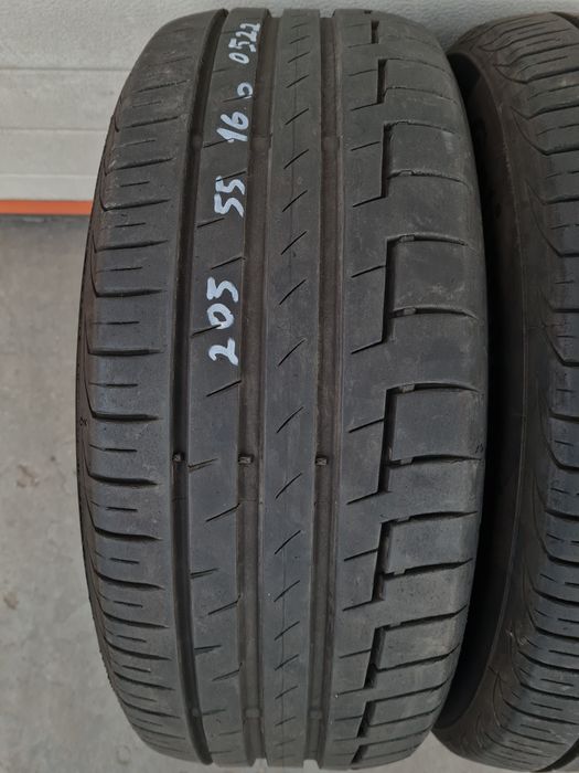 Летни гуми 2 броя CONTINENTAL PremiumContact6 205 55 R16 дот 0522