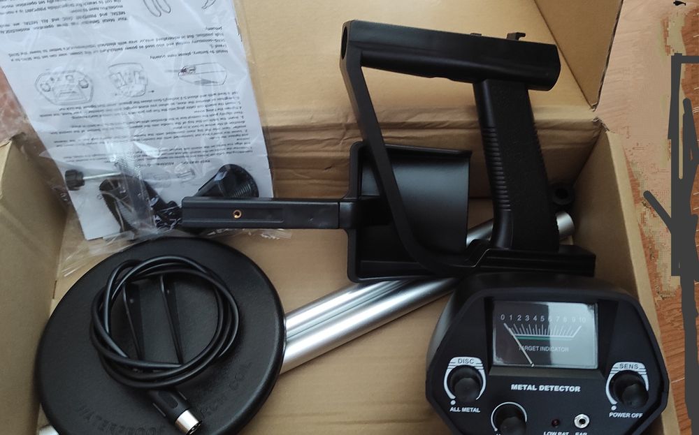 металдедектор , металотърсач  4030 + пинпоинтер + слушалки