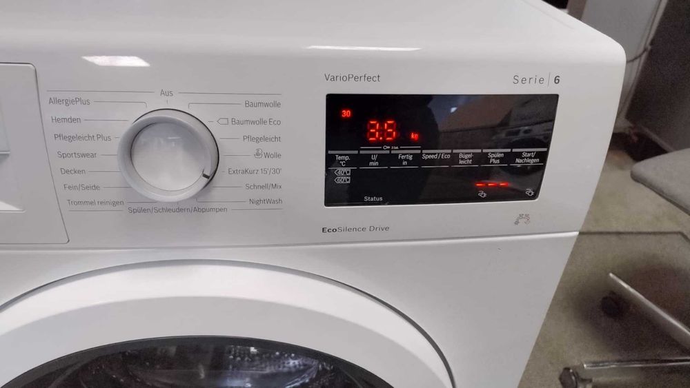 A+++ Пералня машина Bosch-Бош 7 кг 1400 об/мин Bi Thermic Series 6