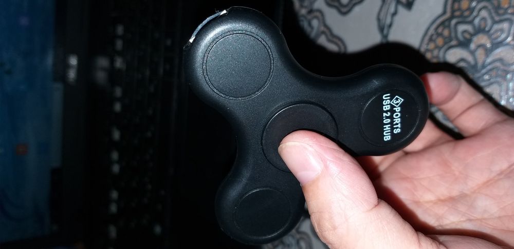 Usb hub спинер 3 гнезда 2300тг