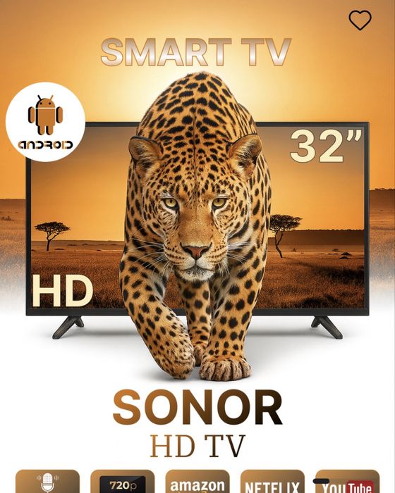 Sonor 32 Smart Tv Yengi ishlatilmagan