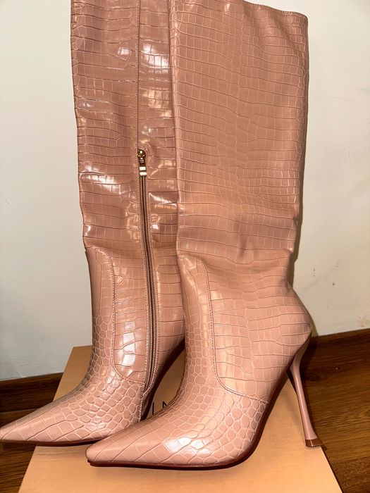 Simmi London – Ботуши на висок ток – Размер 39 – Чисто нови с кутия