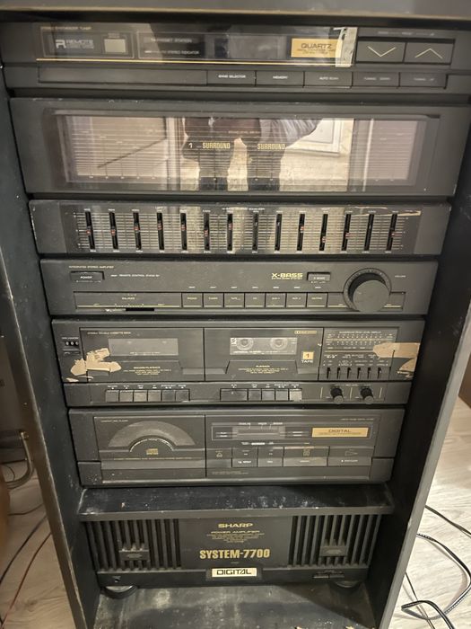 Професионален Усилвател внос от германия 7700 вата