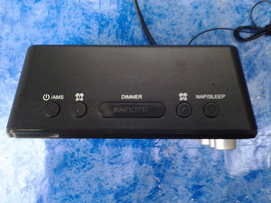 Terris, Ceas electronic LED verde, Afisaj digital, Alarma,