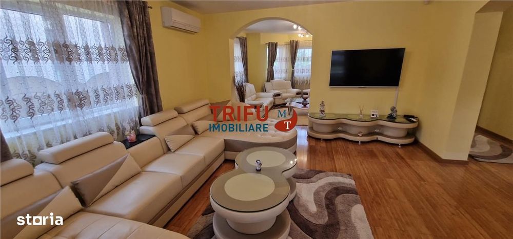 Casa individuala de inchiriat D+P+E mobilata si utilata