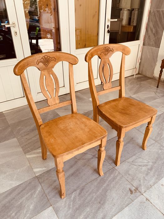 Винтидж трапезни чифт столове