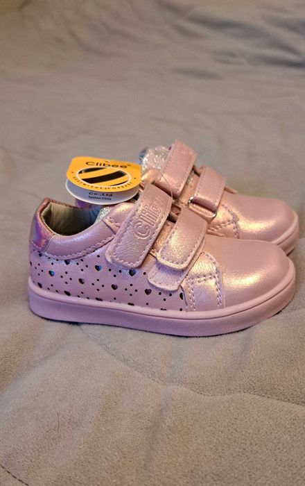 Нови кецове Clibee 22 номер (13,5 см.) за момиче