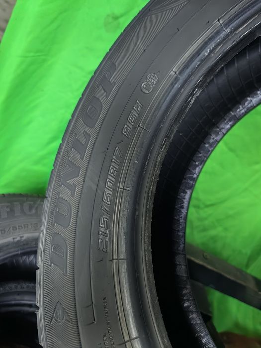 215/60R17 Dunlop 2021 consum redus stare foarte buna